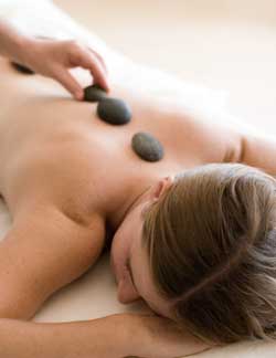 Back therapy using stones